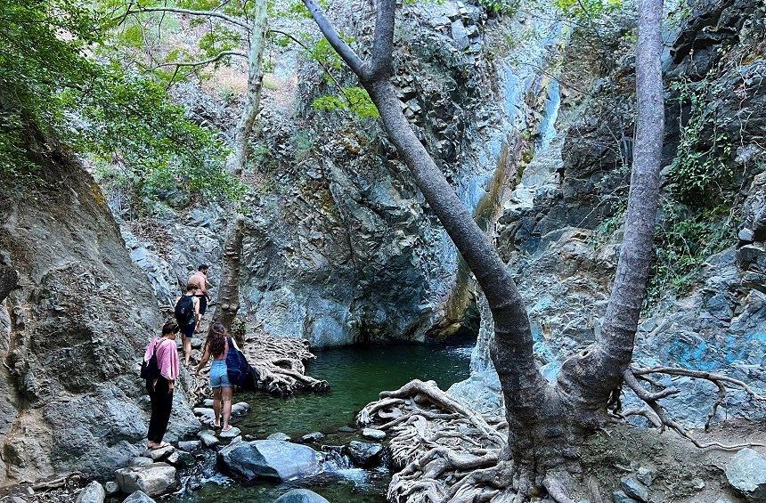 'Millomeris Waterfall' Trail (Platres Village)