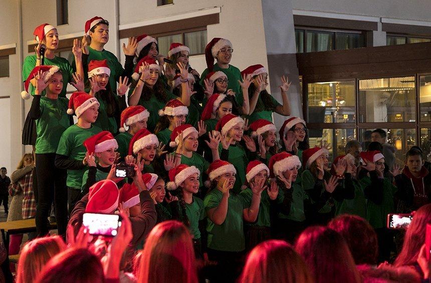 Christmas on the sea with the tallest tree in Limassol!