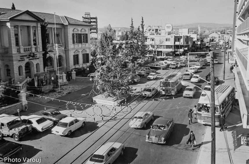 The view to Aneksartisias street from the hotel. (Photo: Limassol Historical Archives)