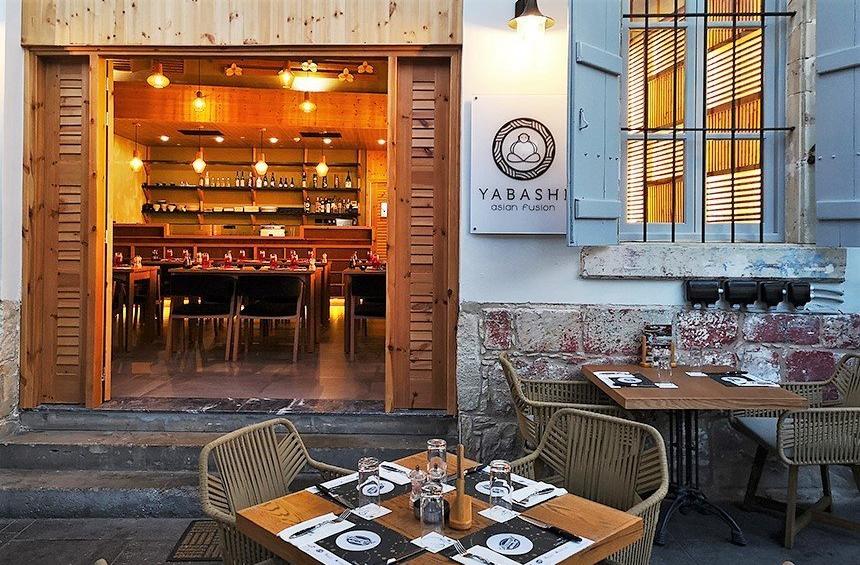 Yabashi: An Asian flourish in the historical center of Limassol, within a modern, zen space!