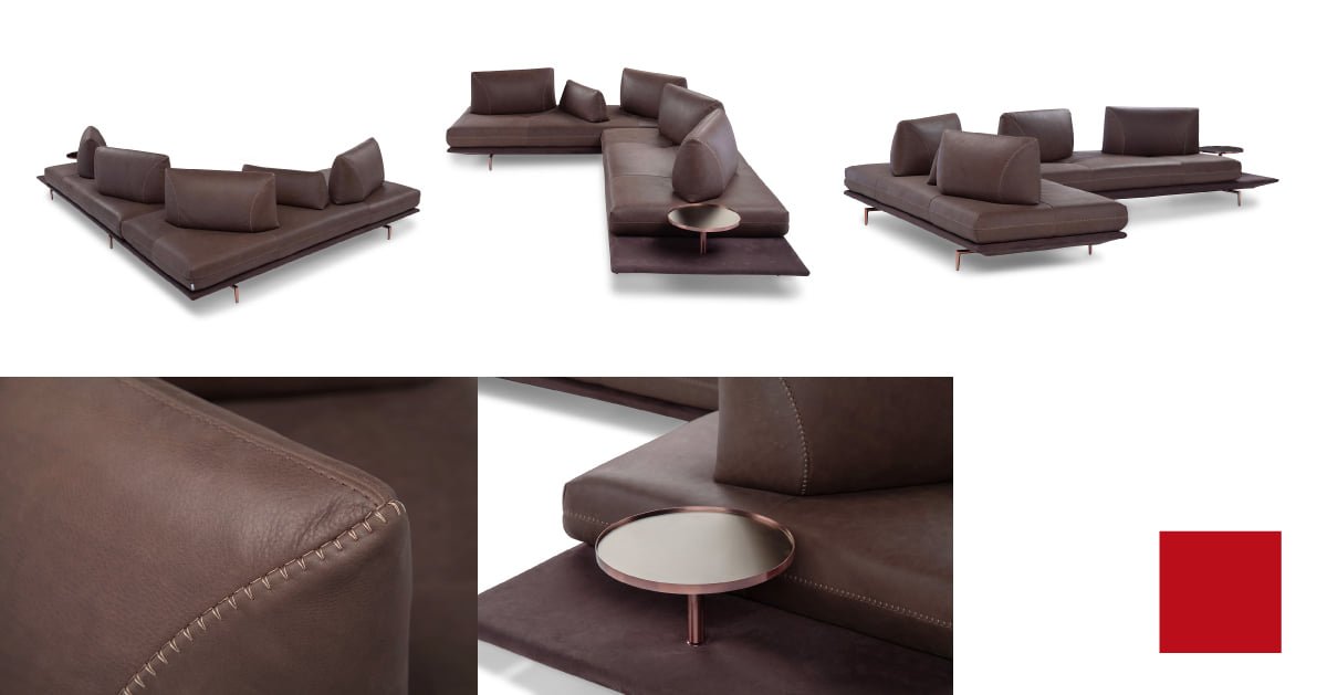 Enjoy cozy moments on an elegant sofa!